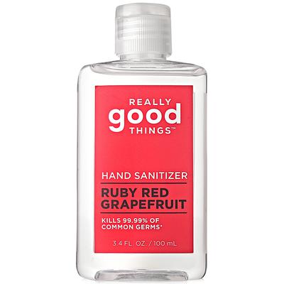 Really Good Things Ruby Red Grapefruit Hand Sanitizer 3.4oz/100ml New - Bellso
